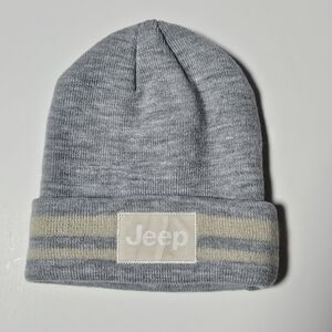 Jeep Gray Knit Beanie